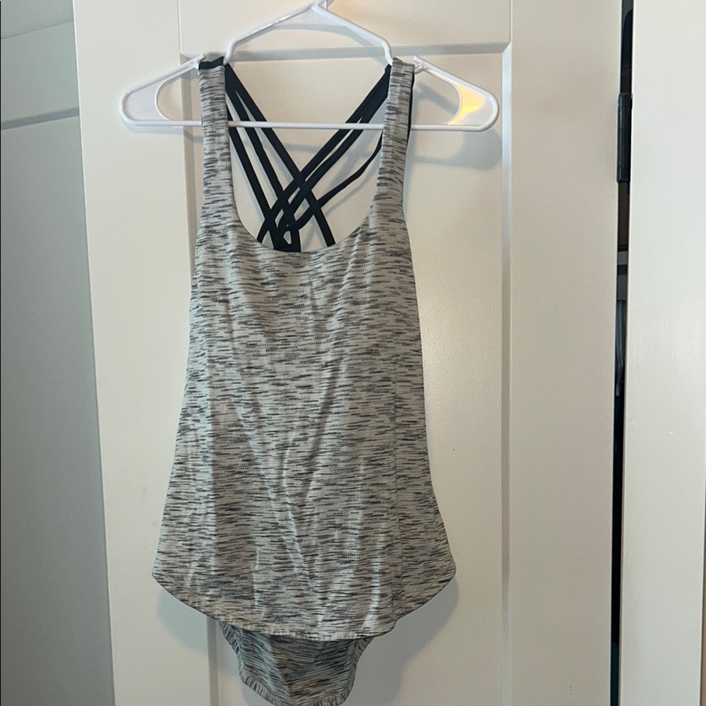 lululemon athletica Gray Tank Top